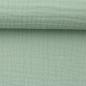 Preview: Musselin - Double Gauze -  Jenke Uni Hell-Mint by Swafing